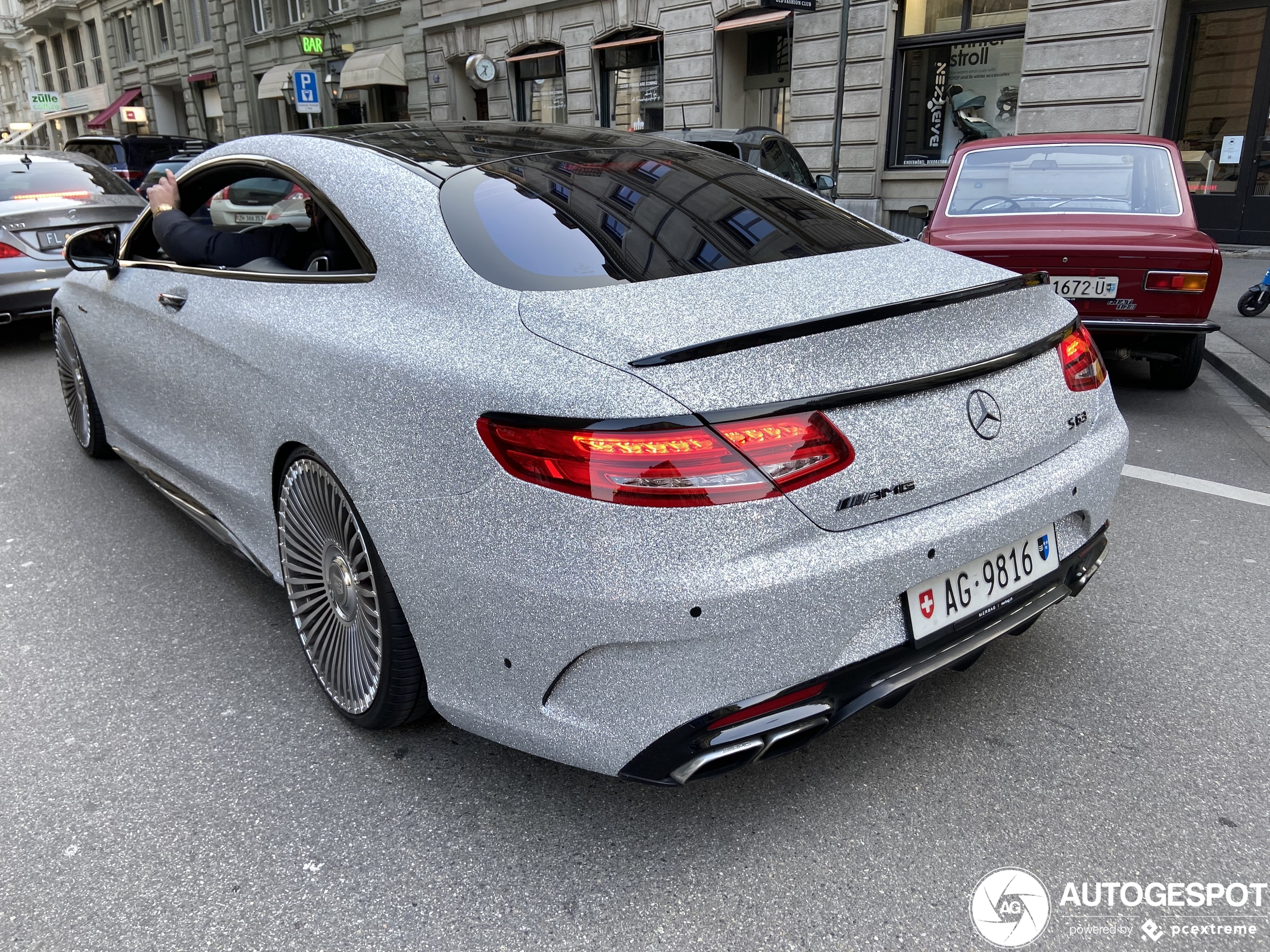 Letterlijk schitterend: Mercedes-AMG S 63 heeft bijzondere wrap