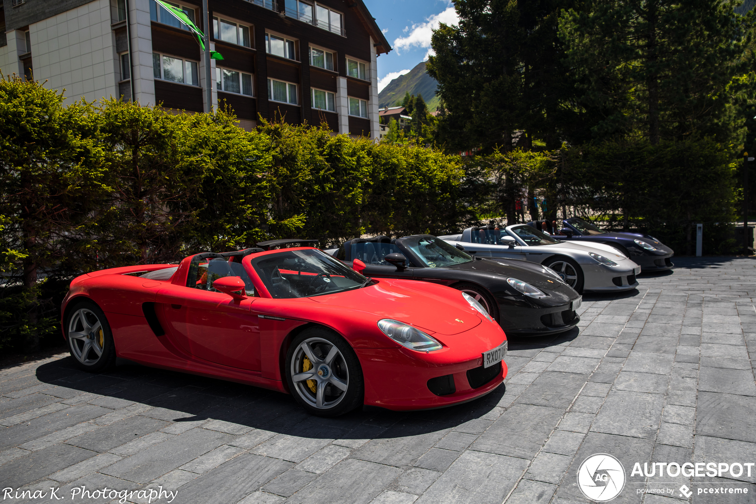 Megacombo van Porsche Carrera GT's