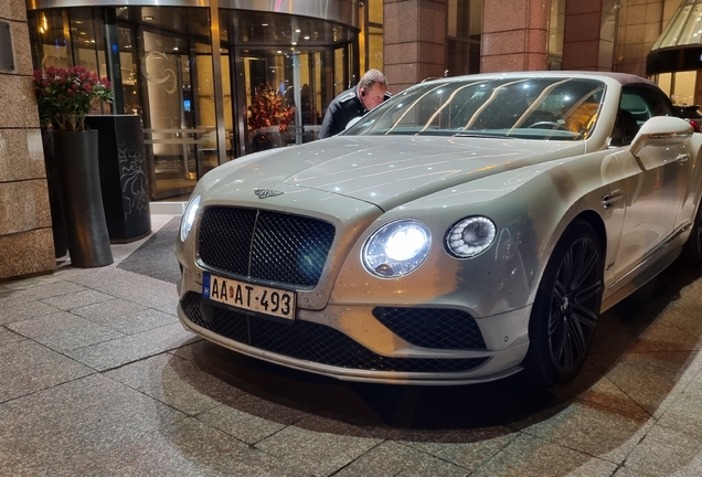 Bentley Continental GTC Speed 2016