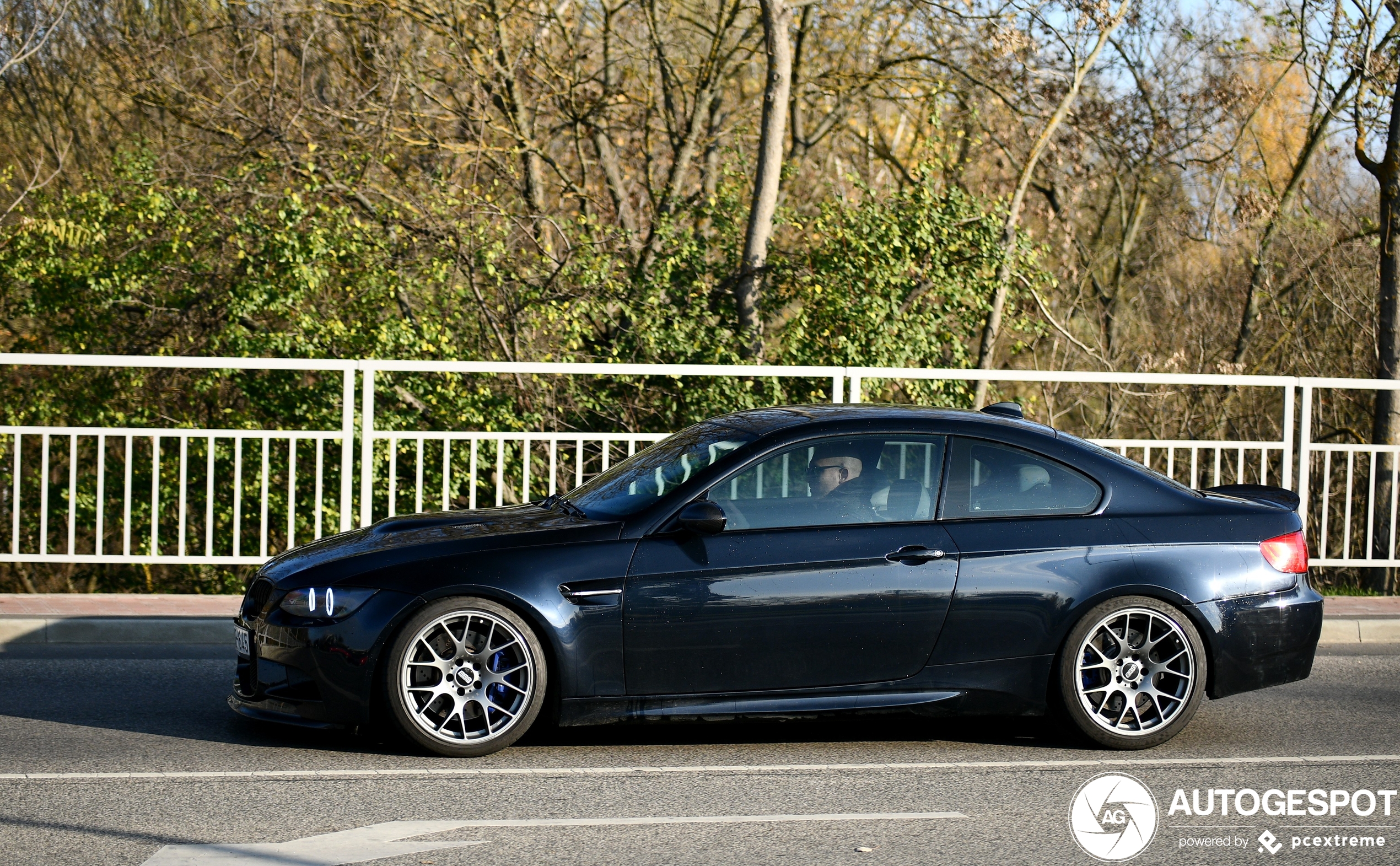 BMW E93 Convertible M3 with 18 EC-7 in Satin Black on BMW E90 E92 E93 -  Apex Album