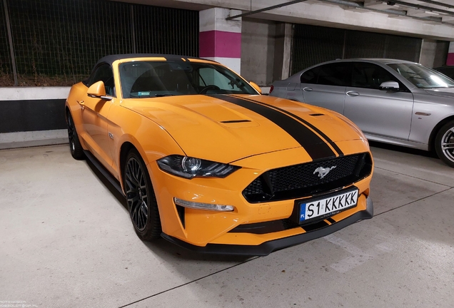 Ford Mustang GT Convertible 2018