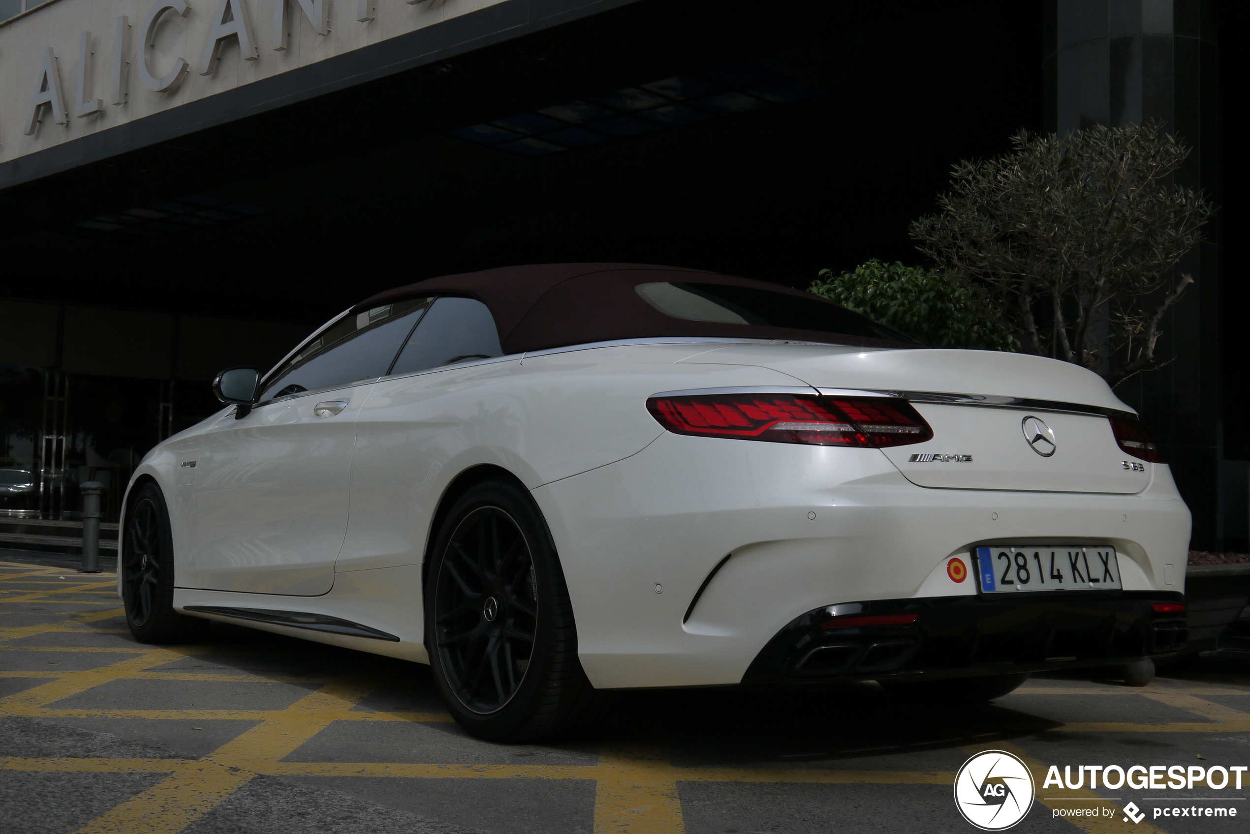 Mercedes-AMG S 63 Convertible A217 2018