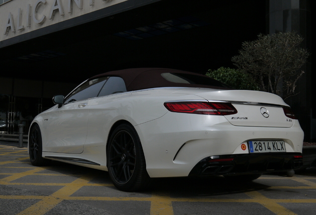 Mercedes-AMG S 63 Convertible A217 2018