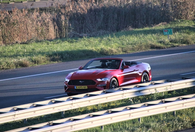 Ford Mustang GT Convertible 2018