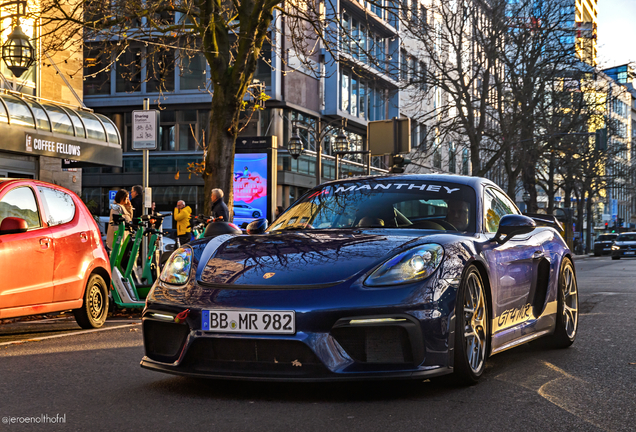 Porsche Manthey Racing 718 Cayman GT4 MR