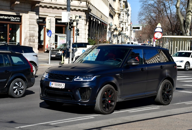 Land Rover Range Rover Sport SVR 2018