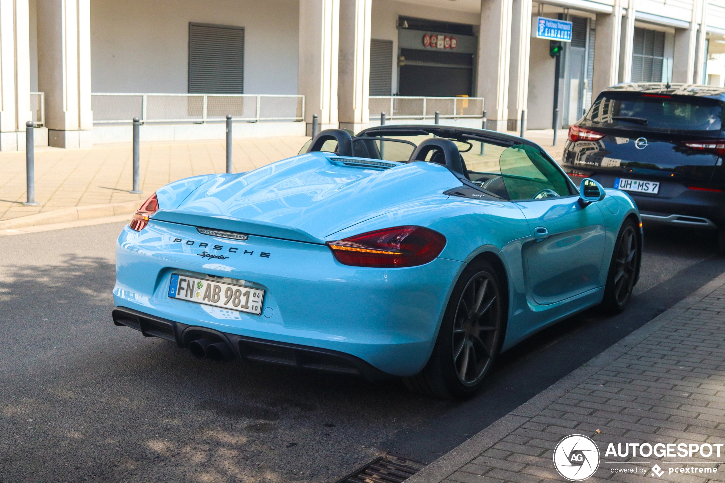 Porsche 981 Boxster Spyder