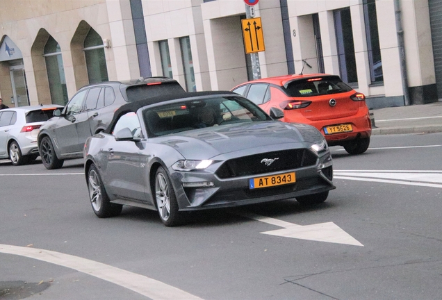 Ford Mustang GT Convertible 2018