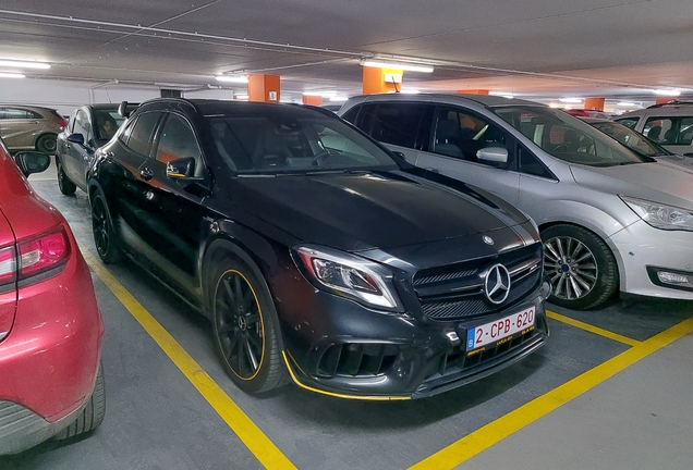 Mercedes-AMG GLA 45 X156 Yellow Night Edition