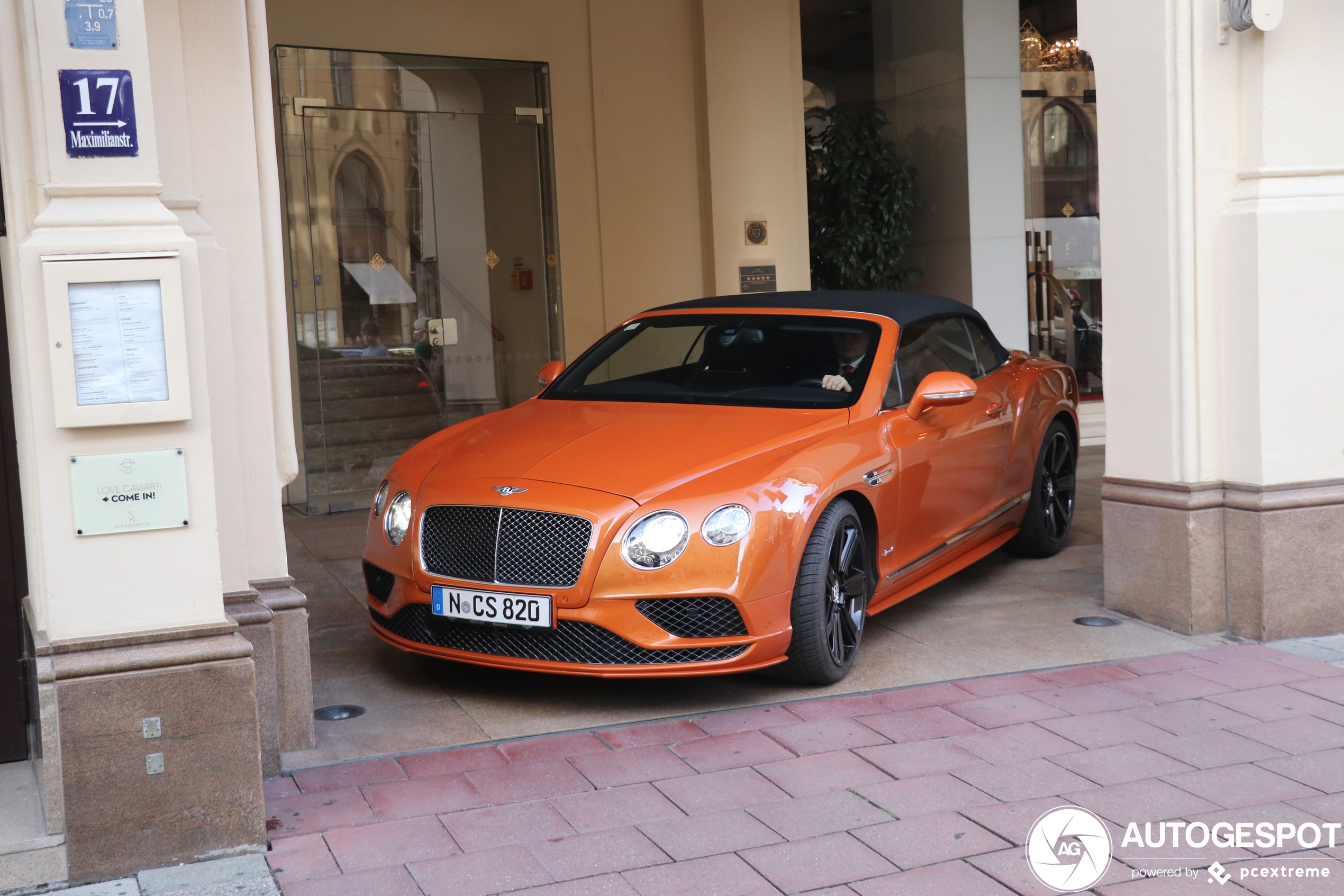 Bentley Continental GTC Speed 2016