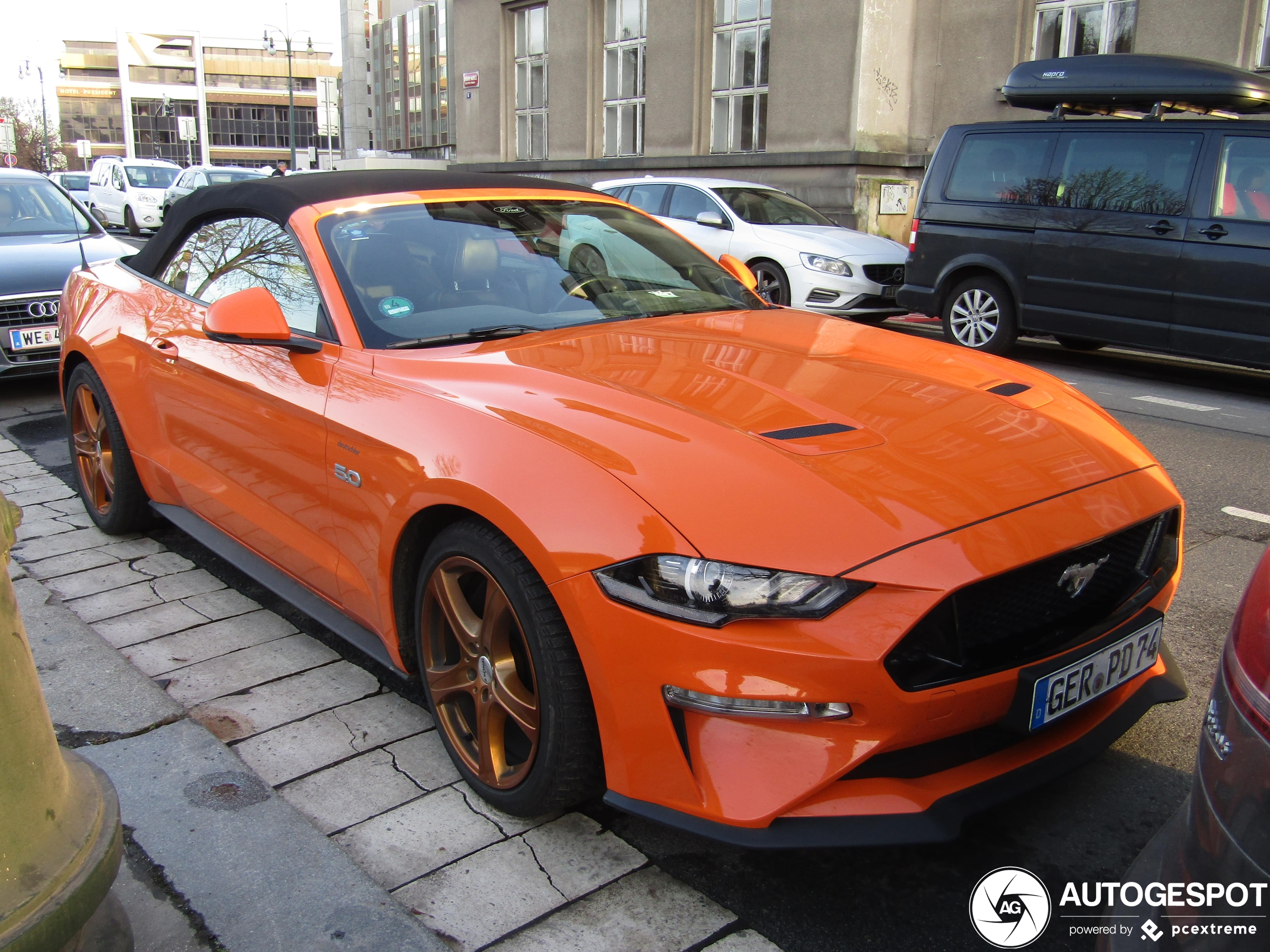 Ford Mustang GT Convertible 2018