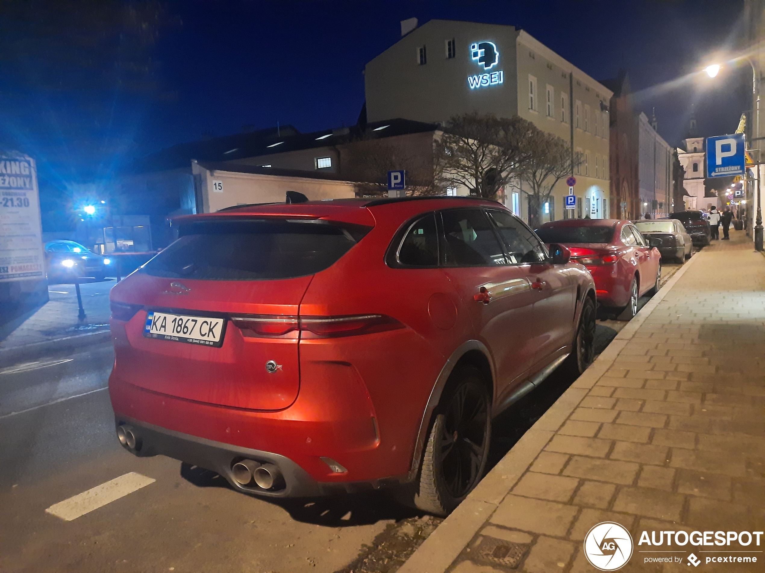 Jaguar F-PACE SVR 2021