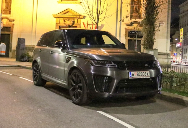 Land Rover Range Rover Sport SVR 2018