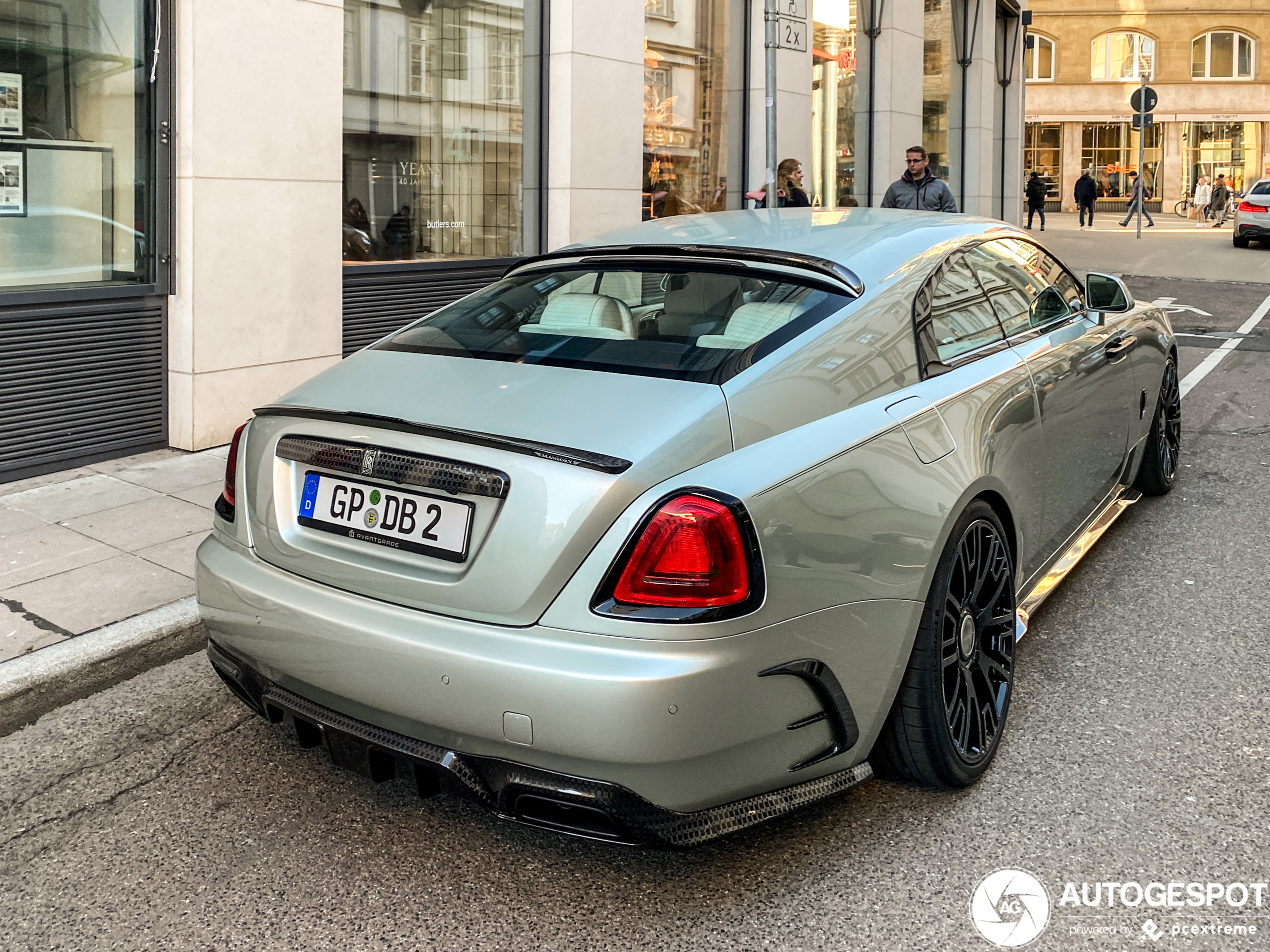 Rolls Royce Mansory Wraith begint te wennen, helaas