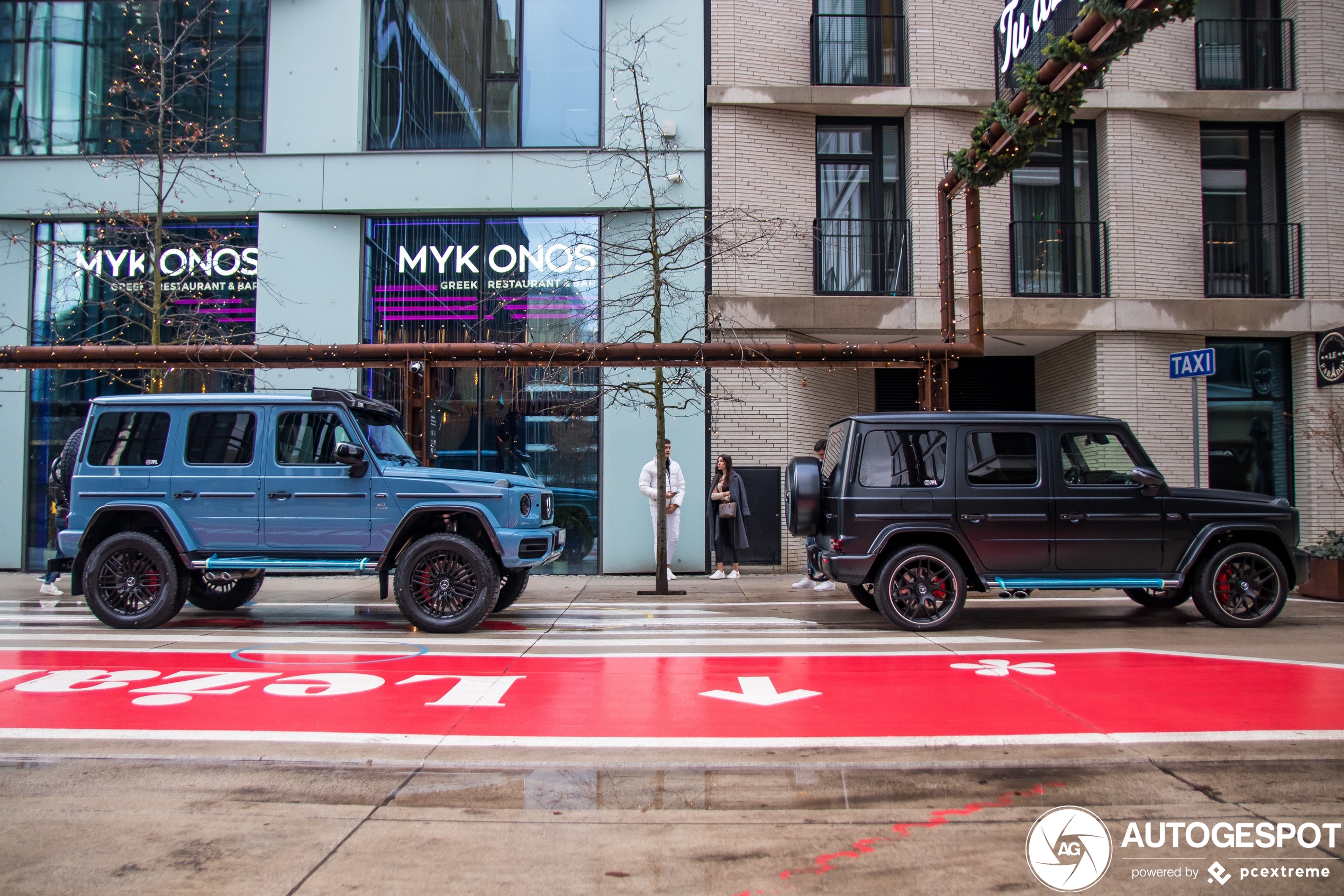 Combo in Warschau laat zien dat Mercedes-AMG G 63 4x4² een softy is