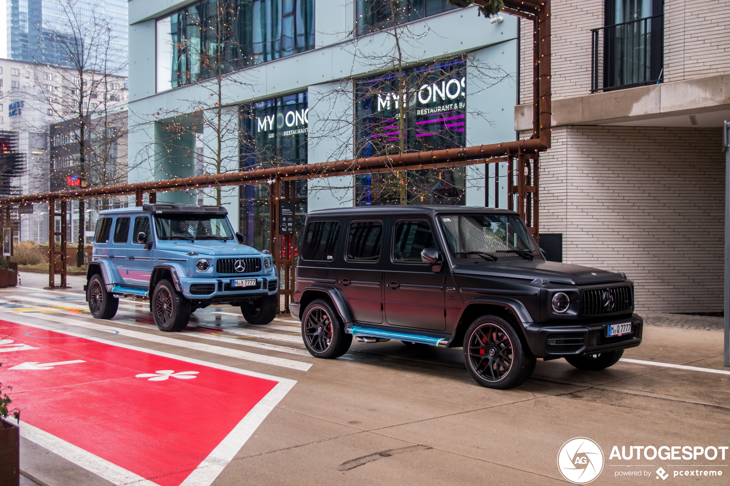 Combo in Warschau laat zien dat Mercedes-AMG G 63 4x4² een softy is