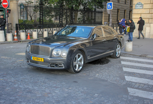 Bentley Mulsanne Speed 2016