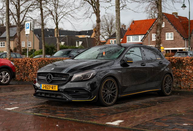 Mercedes-AMG A 45 W176 Yellow Night Edition