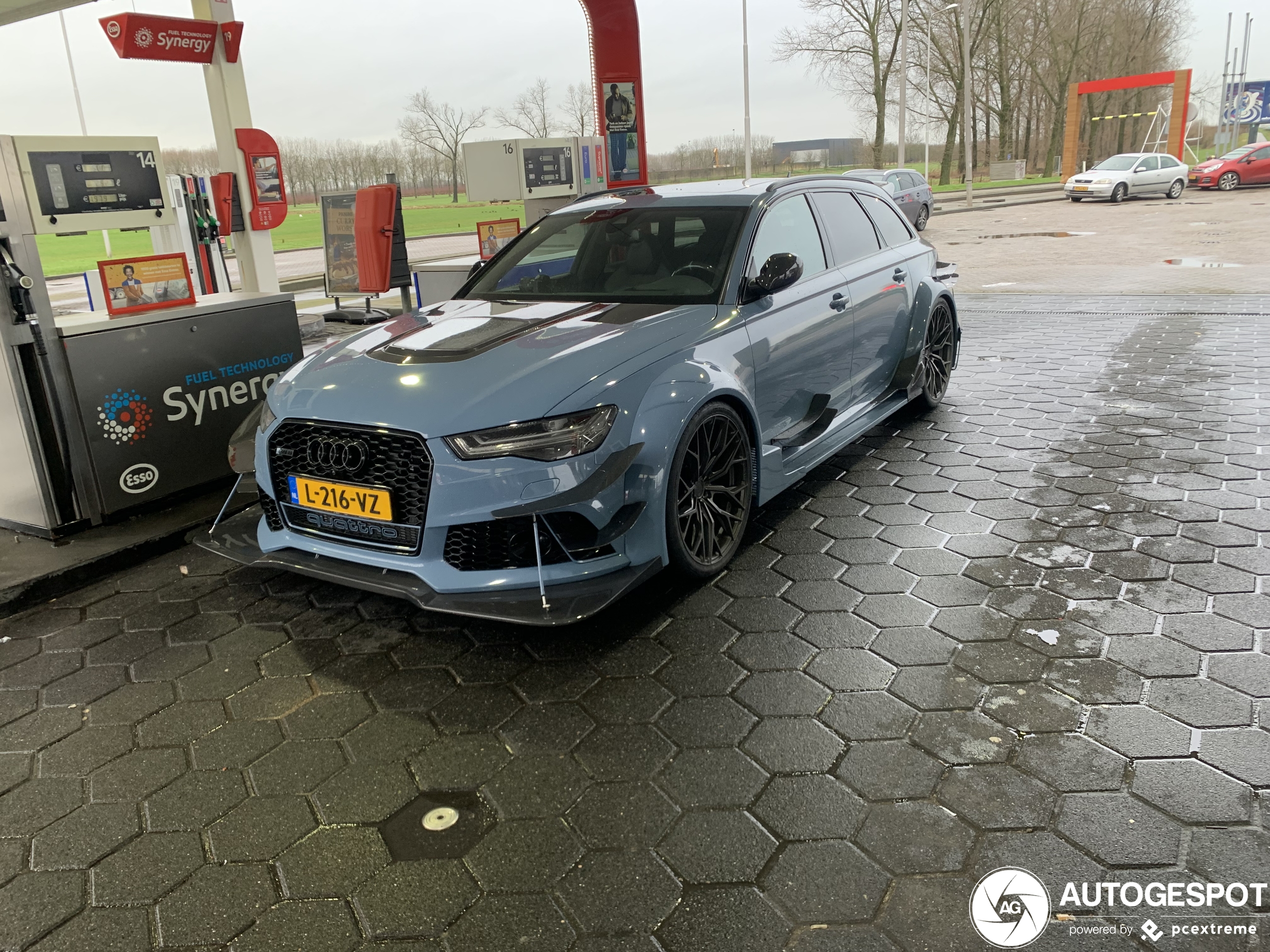 De extreme Audi RS6 van Don de Jong gespot