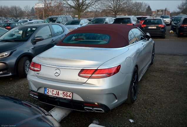 Mercedes-AMG S 63 Convertible A217 2018