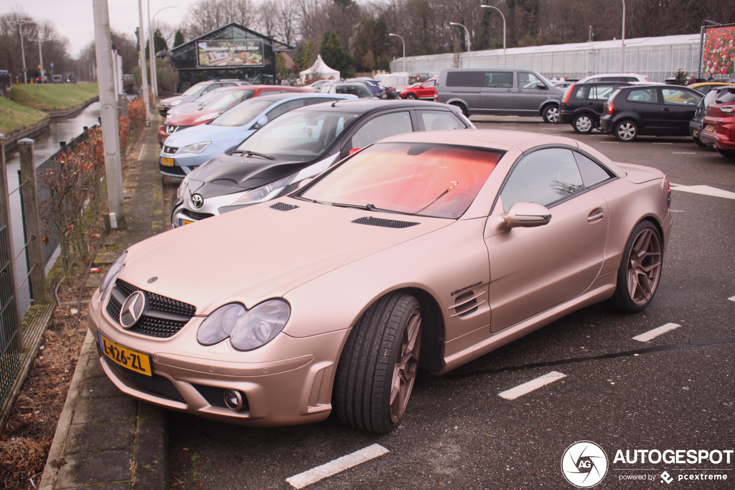 Bijzondere import Mercedes-Benz SL55 AMG