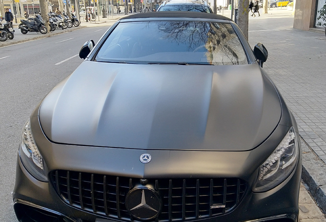 Mercedes-AMG S 63 Convertible A217 2018