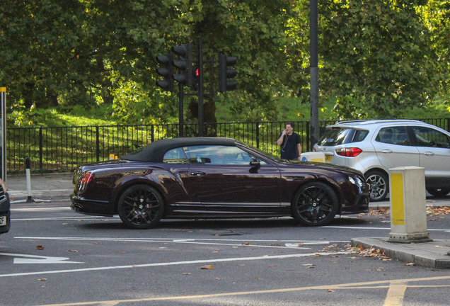 Bentley Continental Supersports Convertible 2018