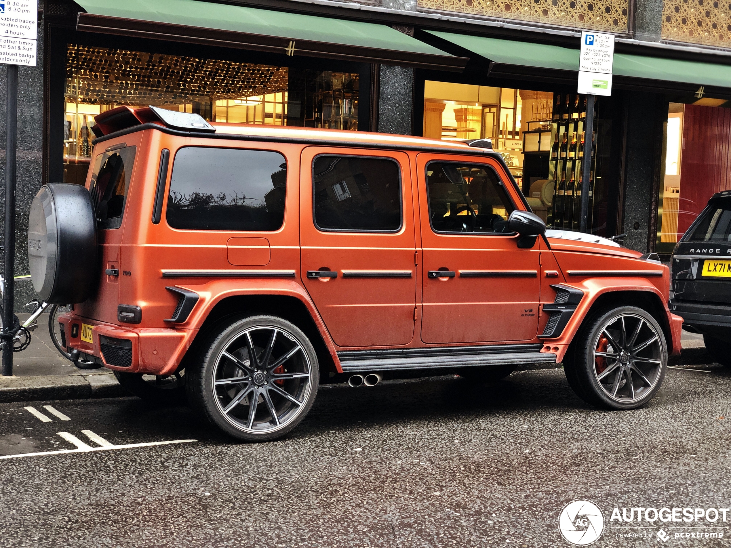 Mercedes-AMG Brabus G B40-700 Widestar W463 2018