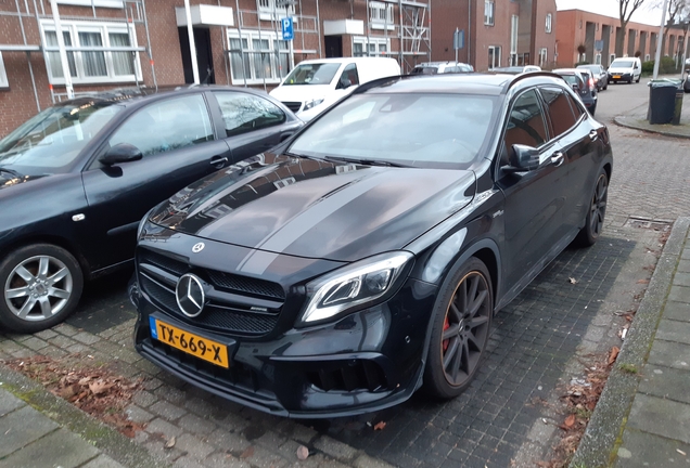 Mercedes-AMG GLA 45 X156 Yellow Night Edition