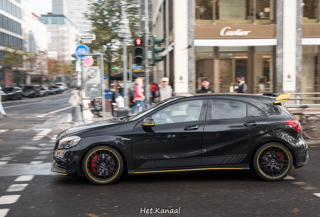 Mercedes-AMG A 45 W176 Yellow Night Edition