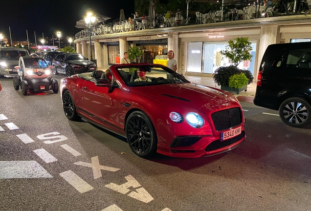 Bentley Continental Supersports Convertible 2018