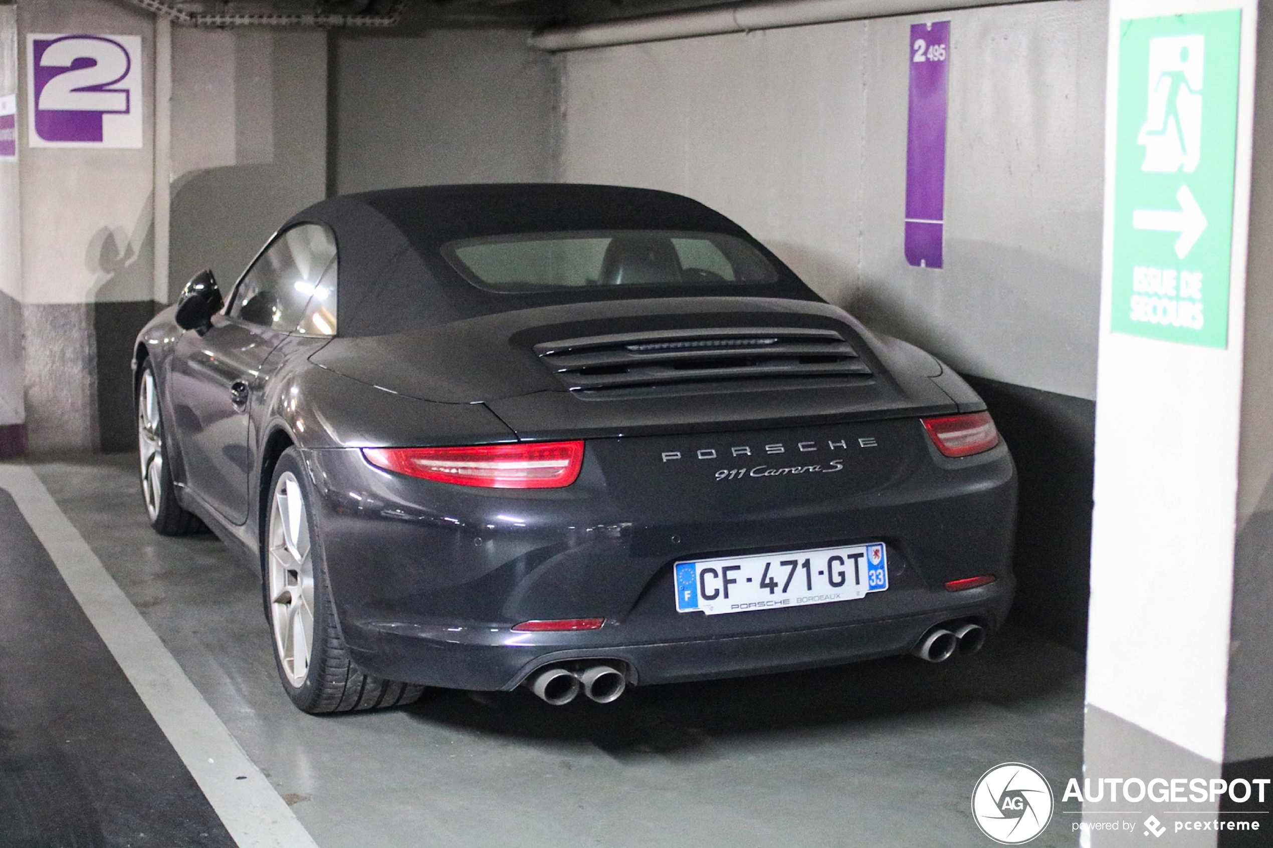 Porsche 991 Carrera S Cabriolet MkI