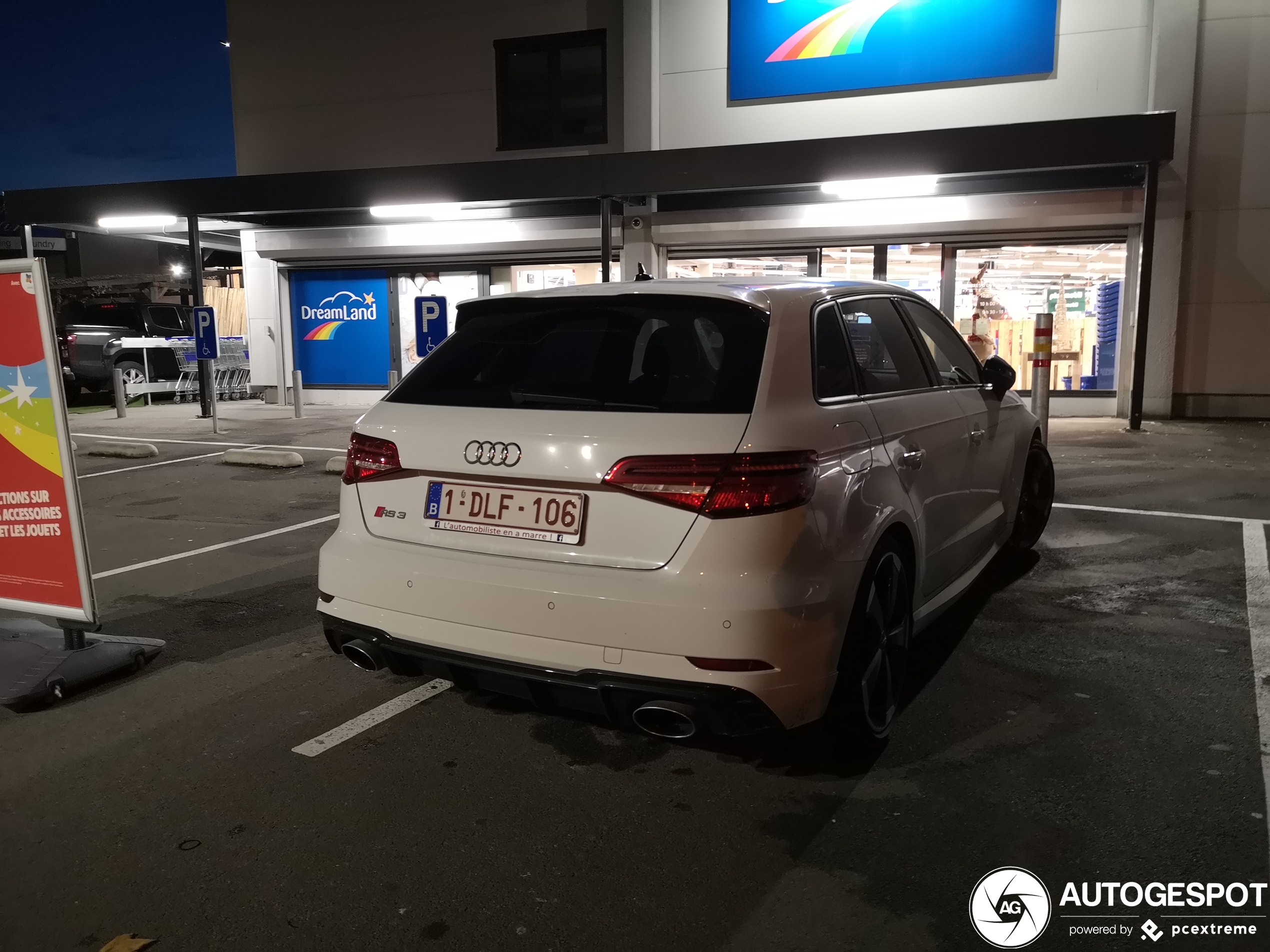 Audi RS3 Sportback 8V 2018