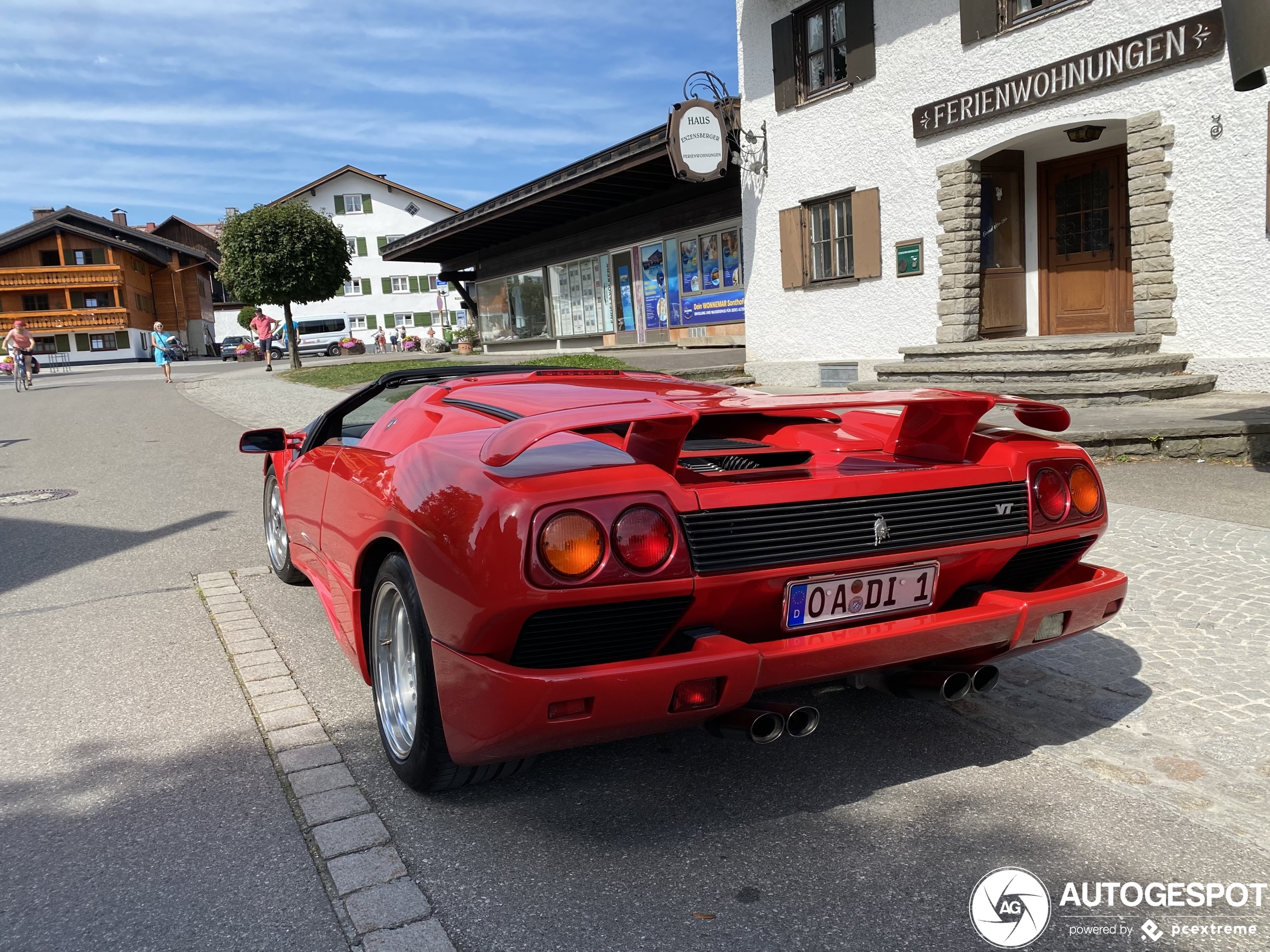 Brute stier: Lamborghini Diablo VT Roadster