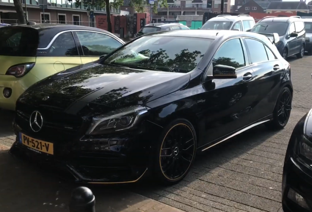 Mercedes-AMG A 45 W176 Yellow Night Edition