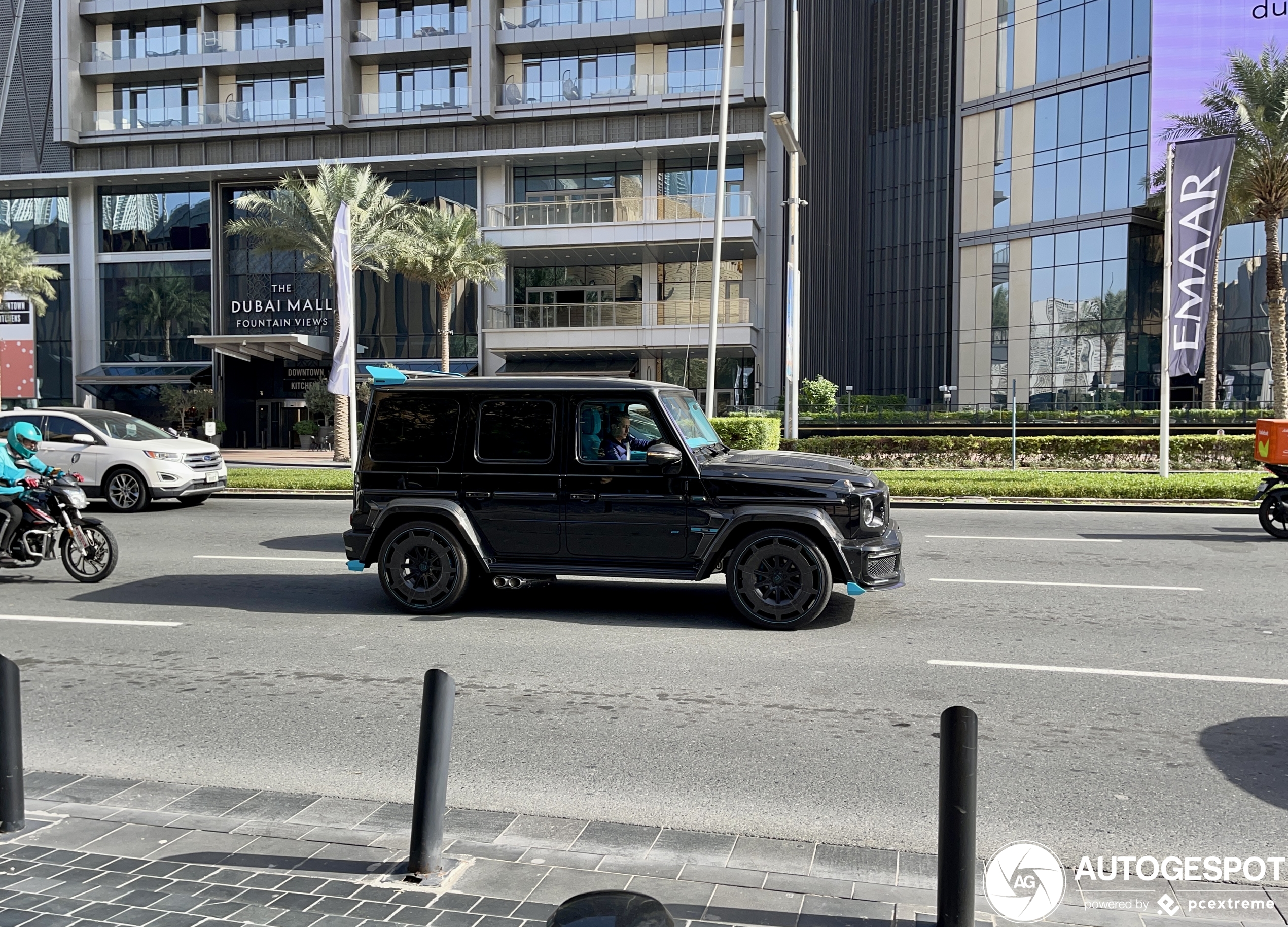 Uiteraard wordt in Dubai de eerste Mercedes-AMG Brabus G 900 Rocket gespot