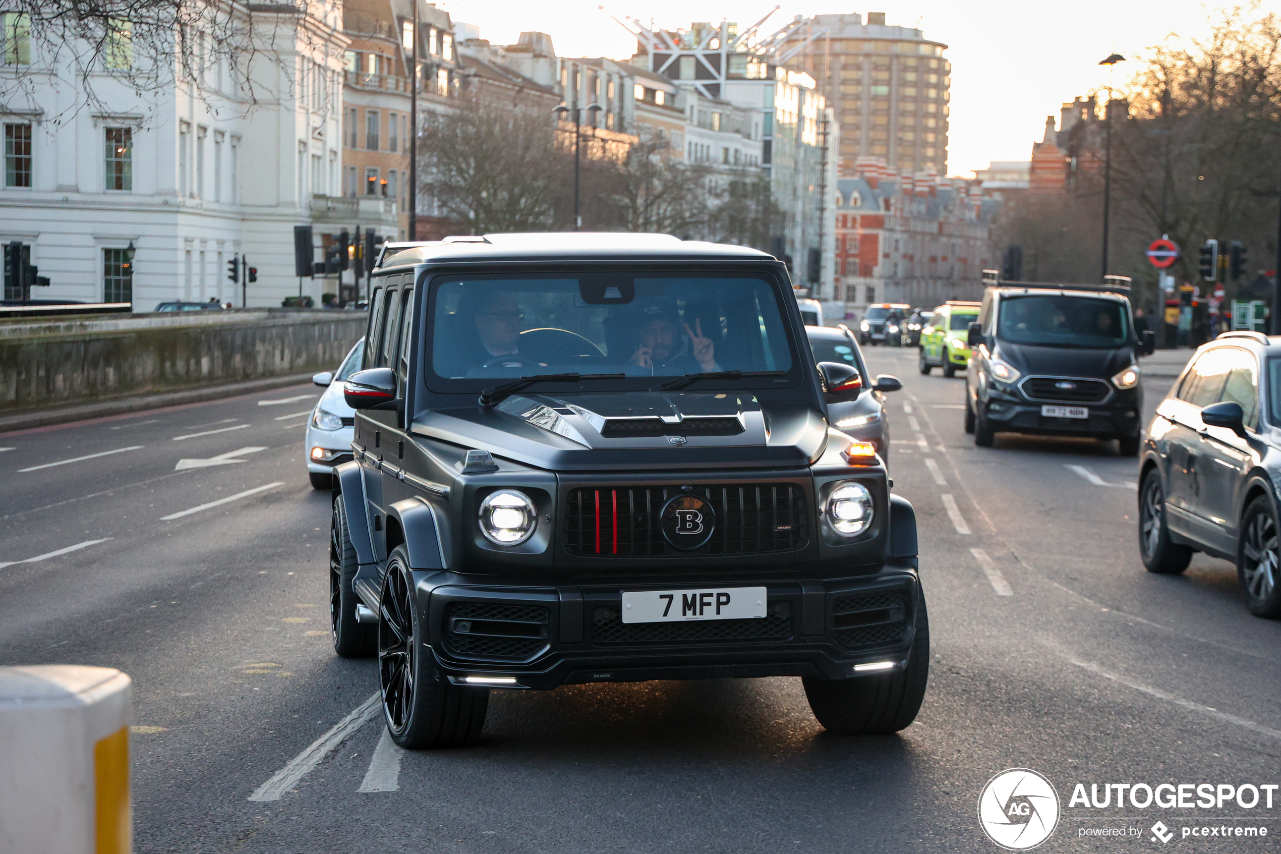 Mercedes-AMG Brabus G B40S-800 Widestar Black Ops W463 2018