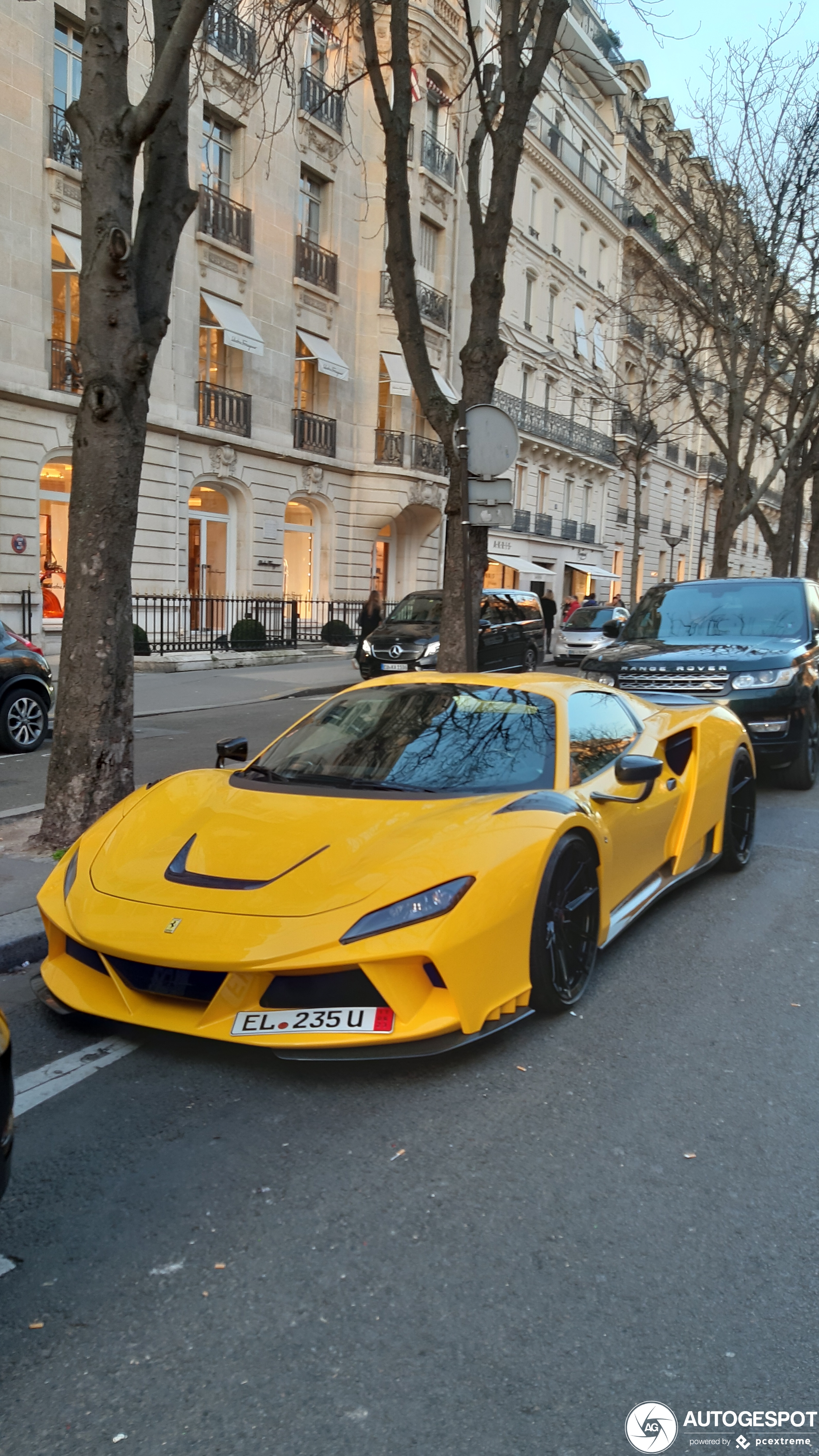 Wederom primeur in Parijs: Ferrari F8 Spider Novitec Rosso N-Largo