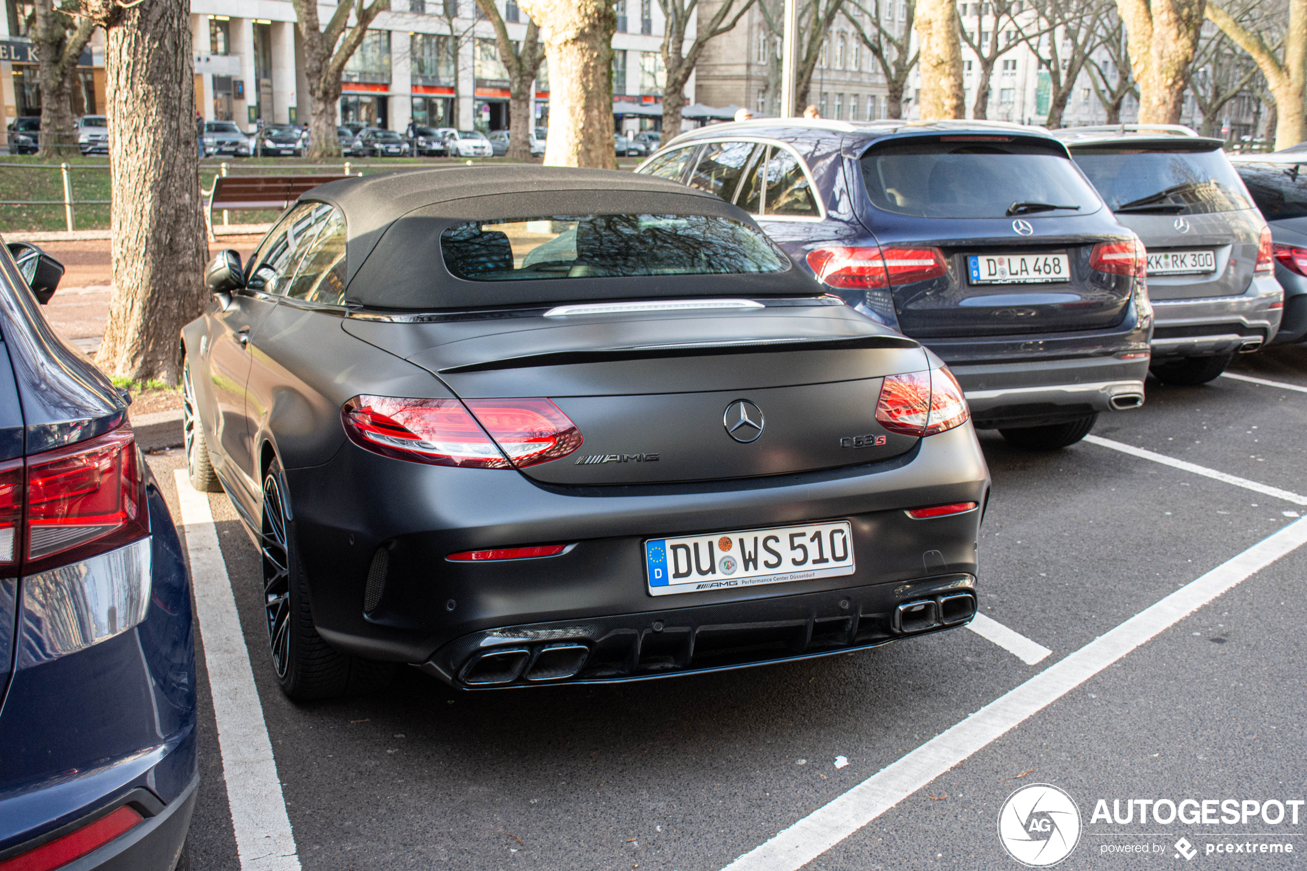 Mercedes-AMG C 63 S Convertible A205 2018