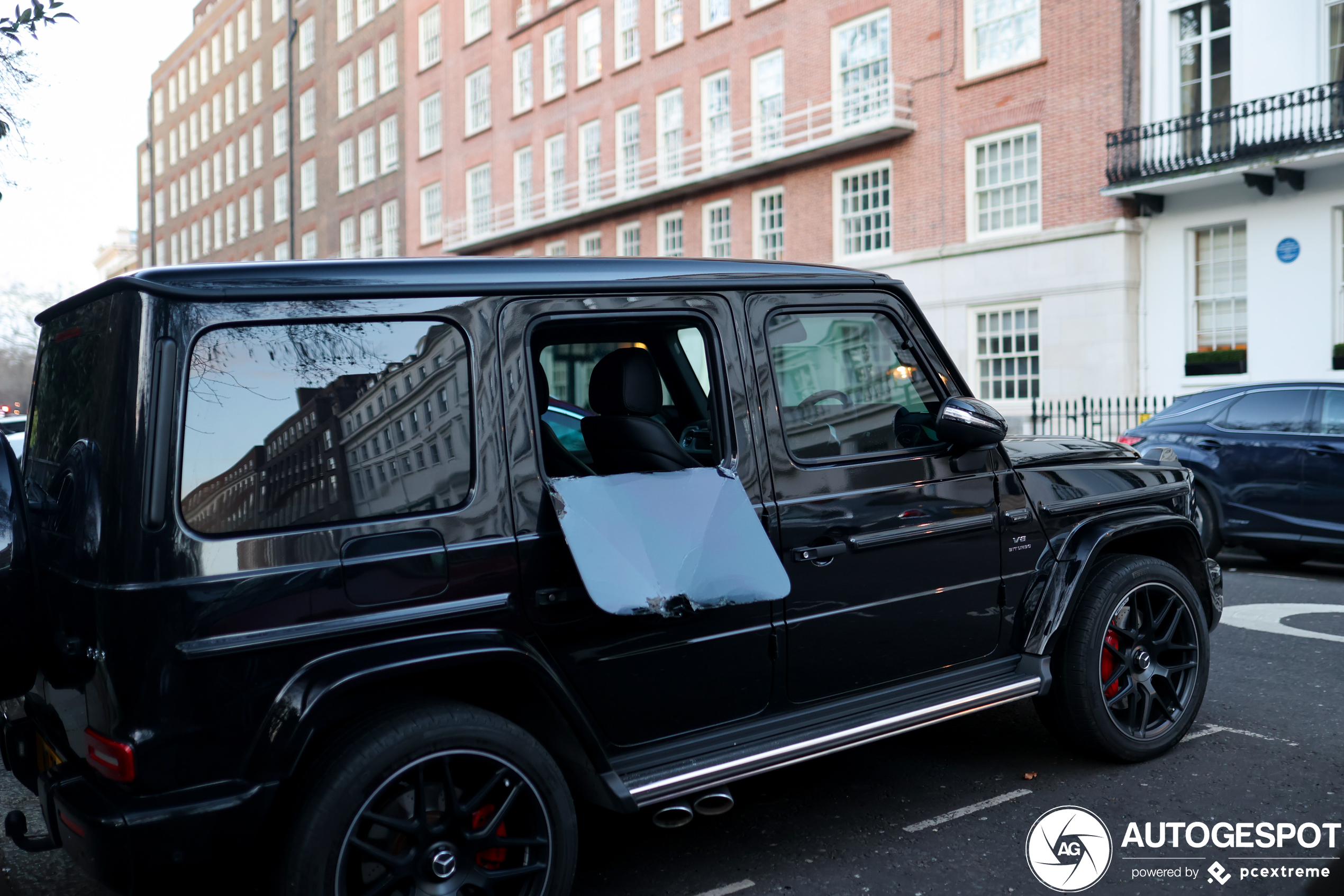 Mercedes-AMG G 63 slachtoffer van inbraak