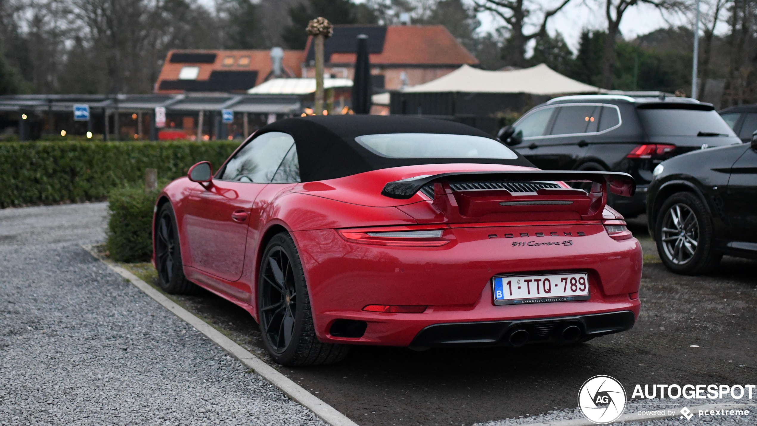 Porsche met Techart goodies is extra lekker