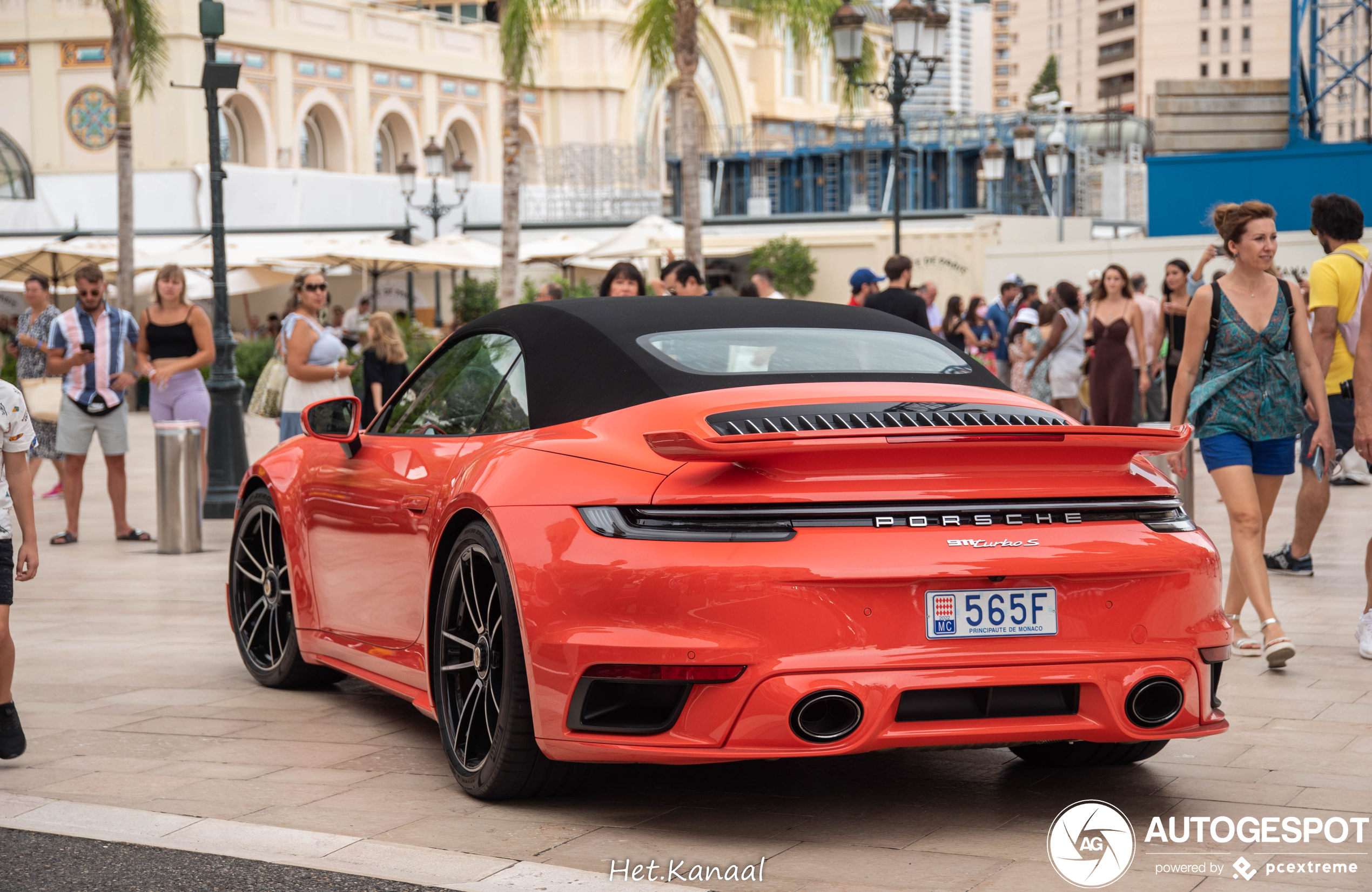 Porsche 992 Turbo S Cabriolet