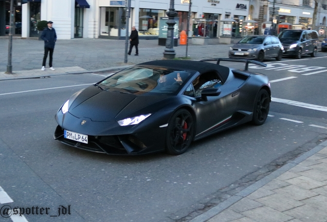 Lamborghini Huracán LP640-4 Performante Spyder