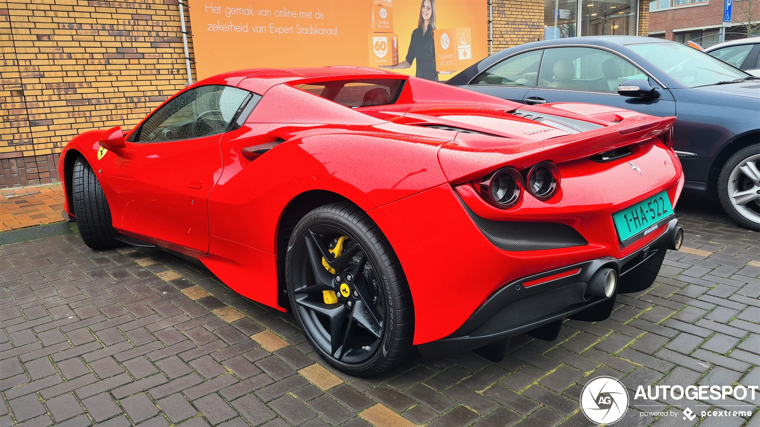 Ferrari op proefrit