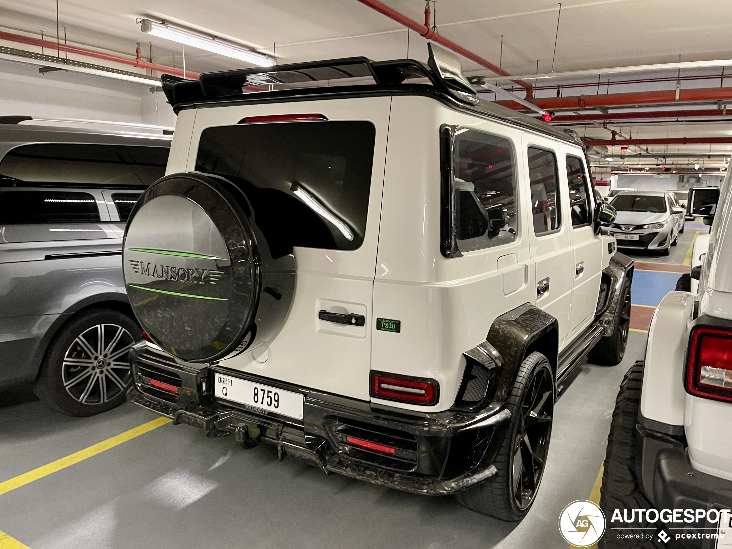 Alleen in Dubai: Mercedes-AMG Mansory G 63 P820 Performance