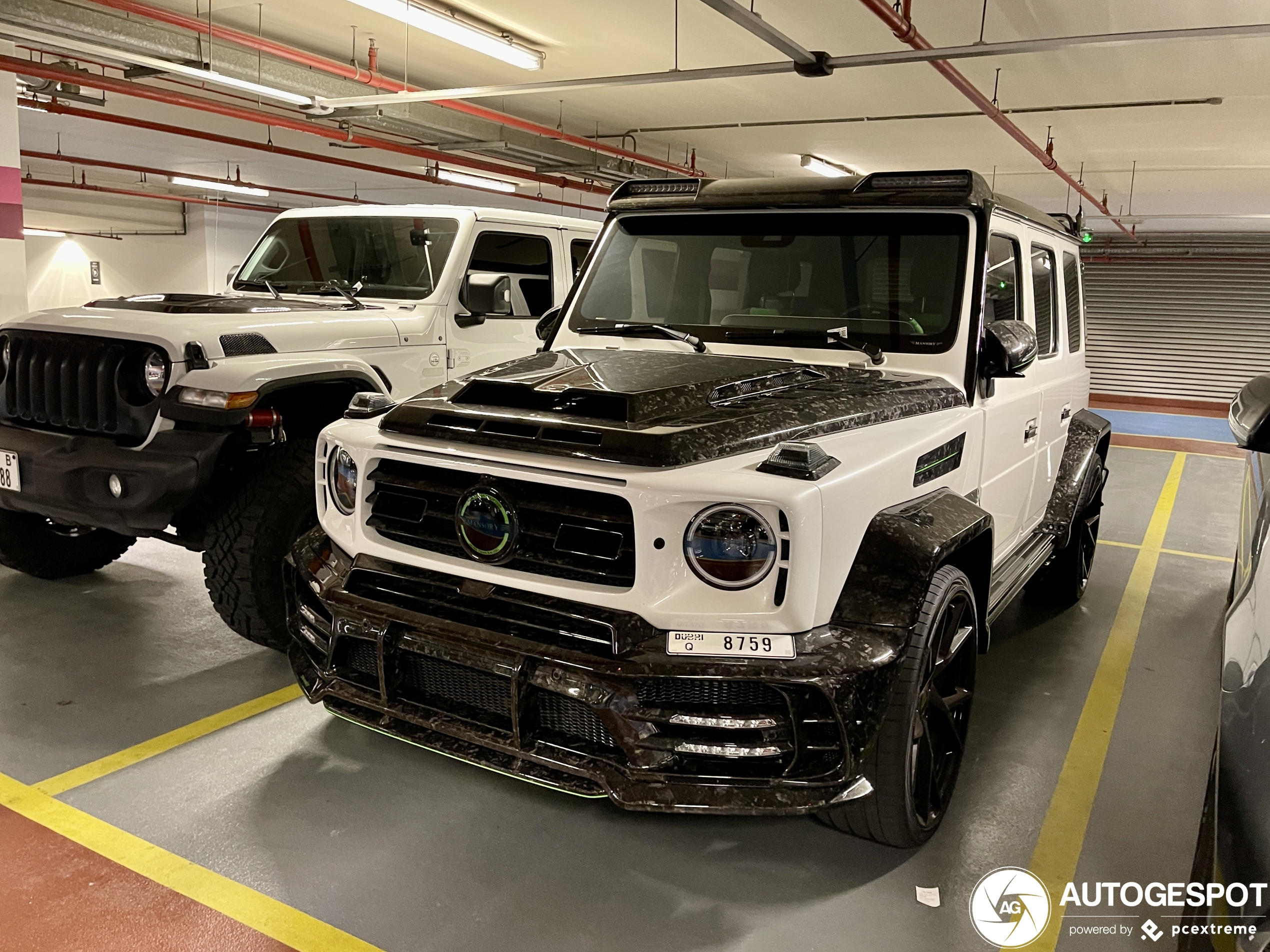 Alleen in Dubai: Mercedes-AMG Mansory G 63 P820 Performance