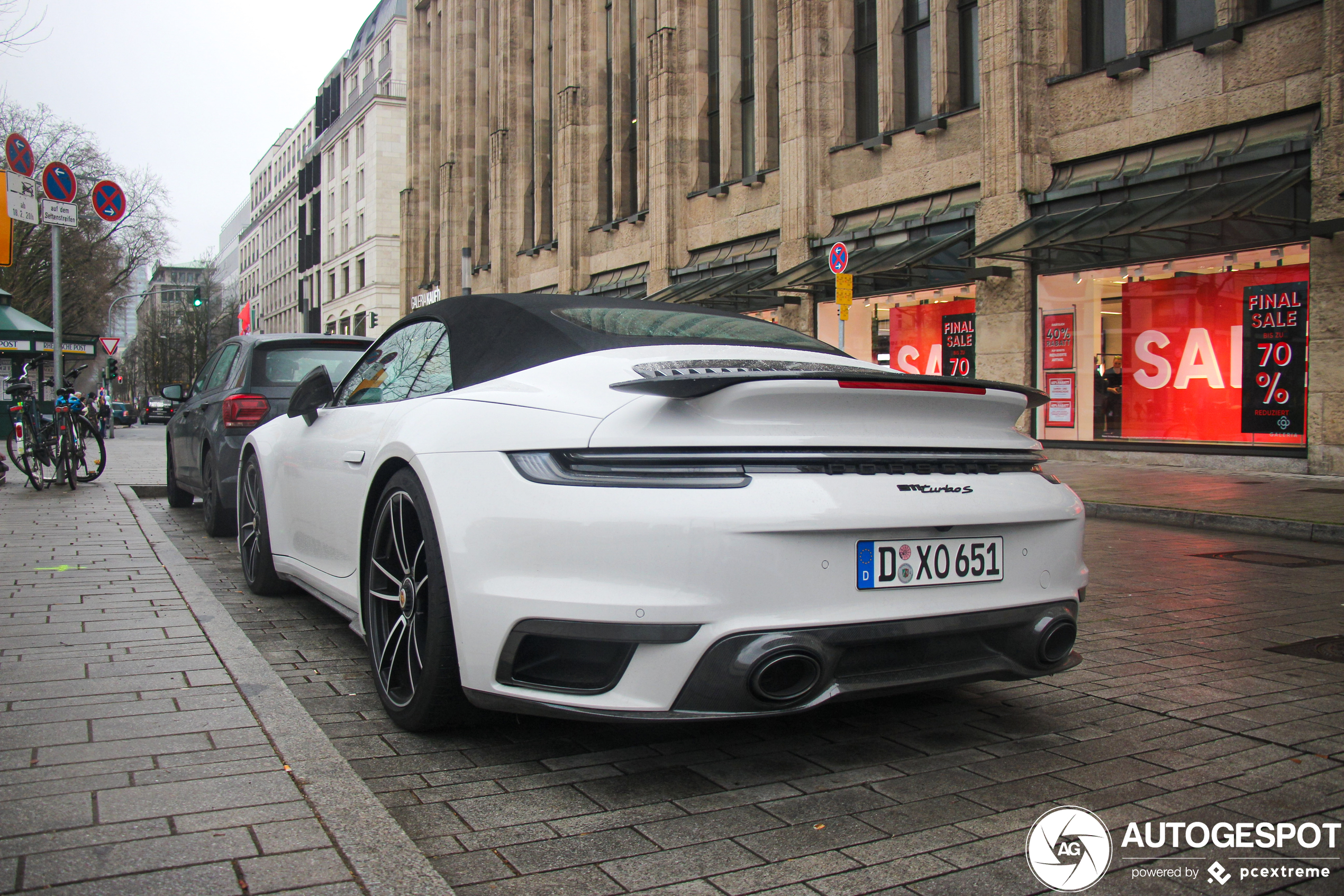 Porsche 992 Turbo S Cabriolet