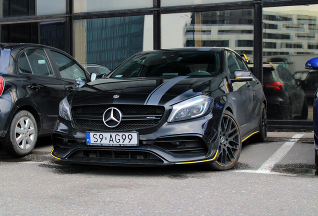 Mercedes-AMG A 45 W176 Yellow Night Edition