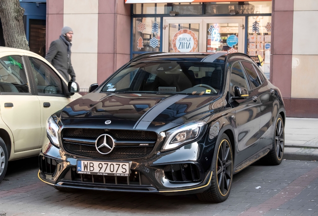 Mercedes-AMG GLA 45 X156 Yellow Night Edition