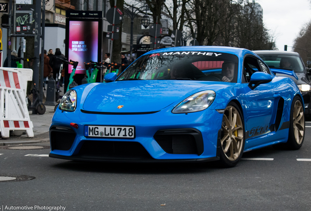 Porsche Manthey Racing 718 Cayman GT4 MR